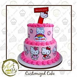 8x3, 6x3 inches P2500.00 (with 12 pcs cupcakes)