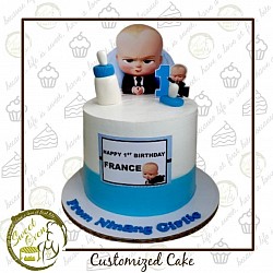 8x6 inches 2800.00 (free 12 cupcakes)