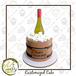 8x6 inches 2800.00 You will provide the wine