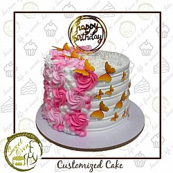 8x6 inches 2800.00 (free 12 cupcakes)