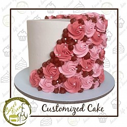 8x6 inches 2800.00 (with 12 cupcakes)