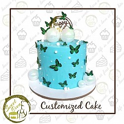 8x6inches 2800.00 (with 12 cupcakes)