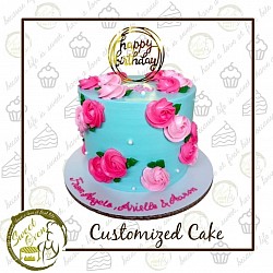 8x6 inches 2800.00 (with 12 cupcakes)