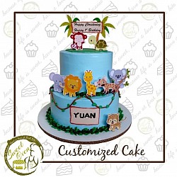 8x3, 6x3 inches P2500.00 (with 12 cupcakes)