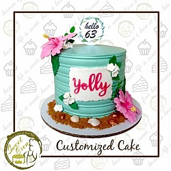 8x6 inches 3500.00 (free 12 cupcakes)