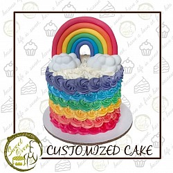 8x6 inches 3000.00 (free 12 cupcakes)