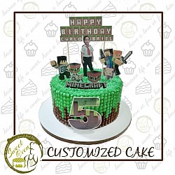 8x6 inches 2800.00 (with 12 cupcakes)