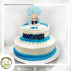 8x3, 6x3 inches P2500.00 (with 12 cupcakes)