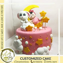 8x6 inches 5800.00 (free 12 cupcakes)