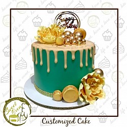 8x6 inches 3800.00 (free 12 cupcakes)