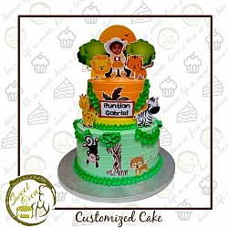 8x3, 6x3 inches 2500.00 (with 12 cupcakes)