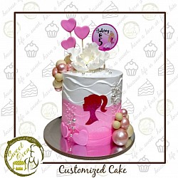 6x6 inches 1800.00 (free 12 cupcakes)