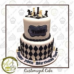 8x3, 6x3 inches 5500.00 (free 12 cupcakes)