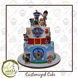 8x3, 6x3 inches 2800 (free 12 cupcakes)