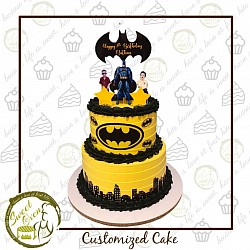 8x3, 6x3 inches 2500 (w/ 12 pcs cupcakes)