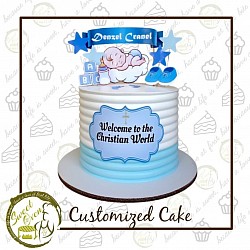 8x6 inches P2800.00 (free 12 pcs cupcakes)