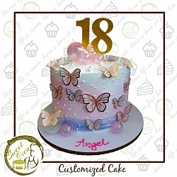 8x6 inches P2800.00 (free 12 pcs cupcakes)