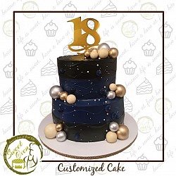 8x3, 6x3 inches P2500.00 (free 12 pcs cupcakes)