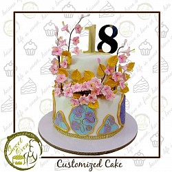 8x3, 6x3 inches P4800.00 (free 12 pcs cupcakes)