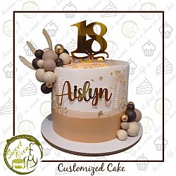 8x6 inches P3800.00 (free 12 pcs cupcakes)