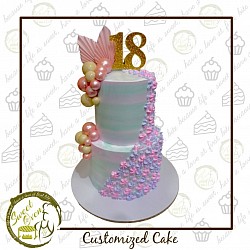 8x6, 6x6 inches P5500.00 (free 12 pcs cupcakes)