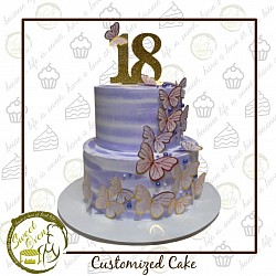 8x3, 6x3 inches P2500.00 (free 12 pcs cupcakes)