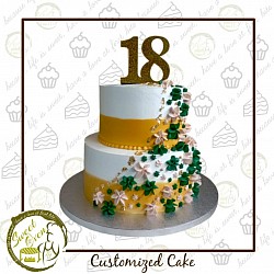 8x3, 6x3 inches P2500.00 (free 12 pcs cupcakes)