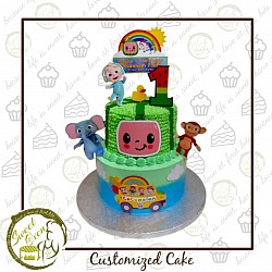 8x3, 6x3 inches P2500.00 (with 12 cupcakes)