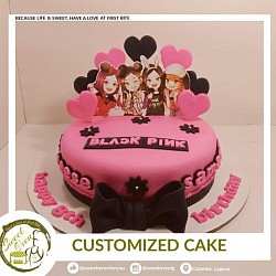 8x3 inches 3000.00 (free 12 pcs cupcakes)