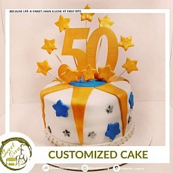 8x6 inches 4000.00 (free 12 pcs cupcakes)