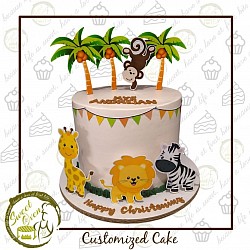 8x6 inches 2800.00 (free 12 cupcakes)