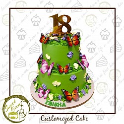 8x3, 6x3 inches P2500.00 free 12 pcs cupcakes