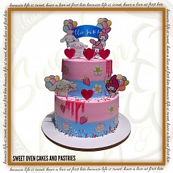 8x3,6x3 inches 2500.00 (free 12 cupcakes)