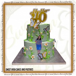 8x3, 6x3 inches 2500.00 (free 12 cupcakes)