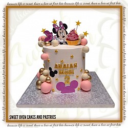 6x6 inches P1800.00 free 12 pcs cupcakes